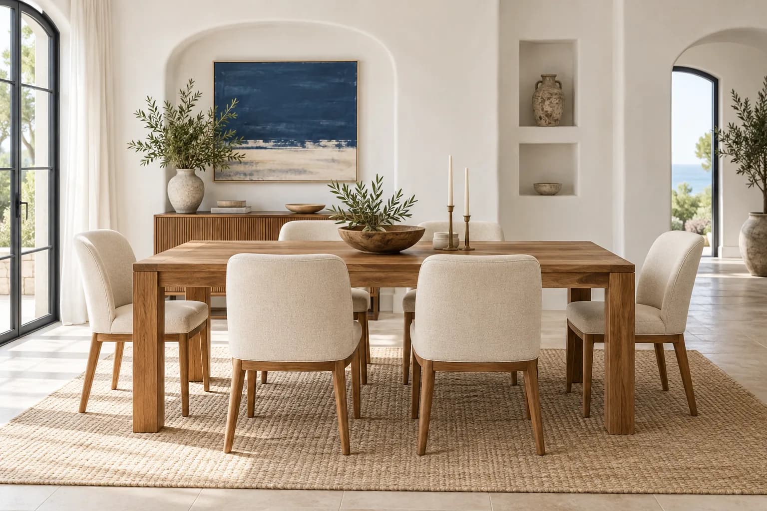 Mira Teak Dining Set