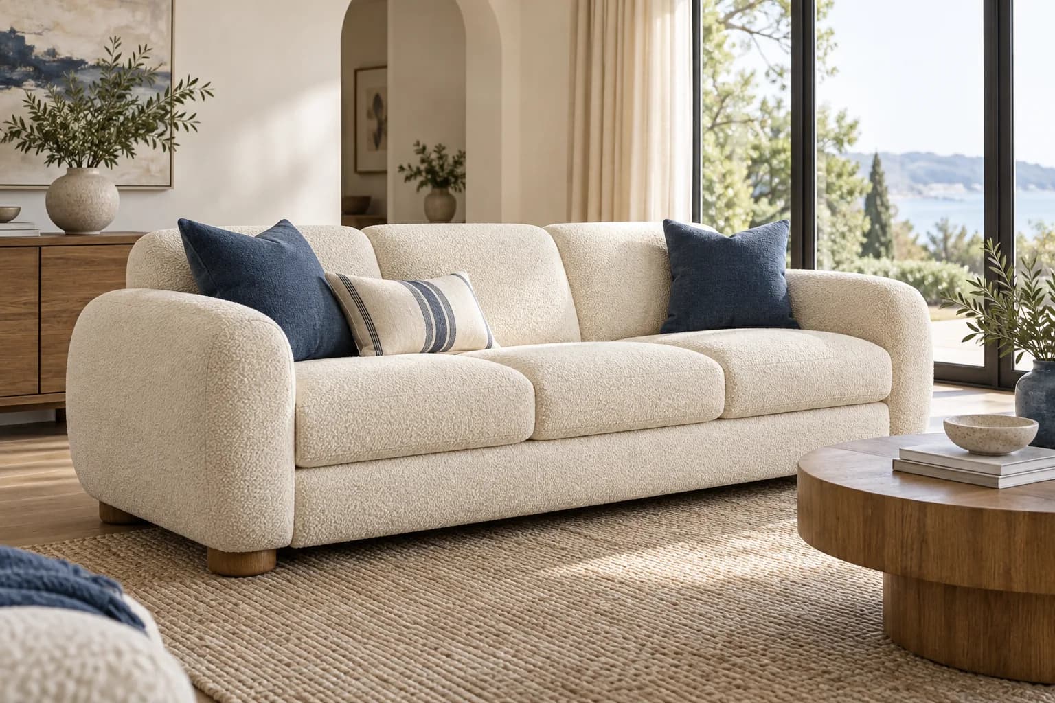 Ava Bouclé Sofa